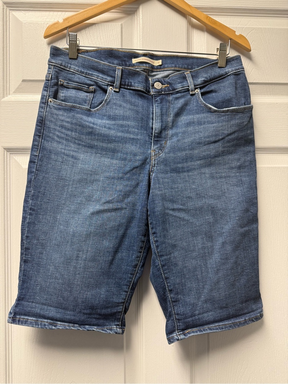 Levi's Blue Denim Jean Shorts